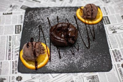 Lava Cake cu Inghetata